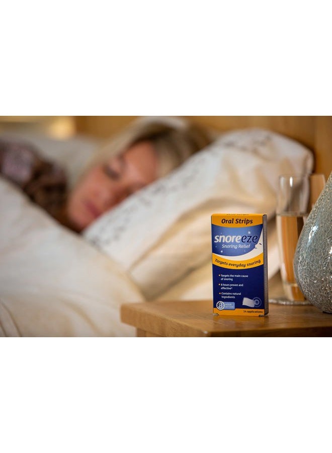Snoreeze Snoring Relief Oral Strips 28 - Image 3